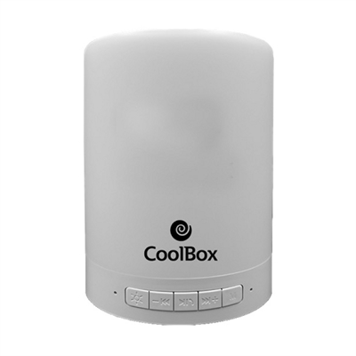 Coolbox Altavoz Con Lampara Led Bluetooth